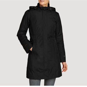 Eddie Bauer Girl on the Go Insulated Waterproof Trench Coat
